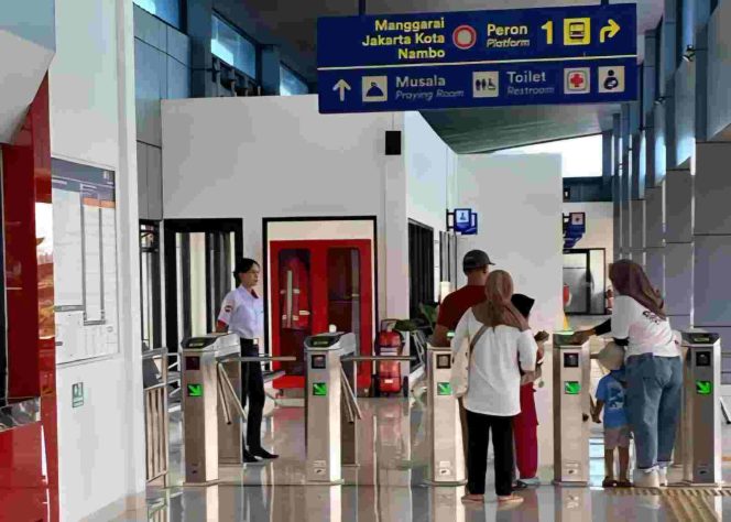 
					Volume Pengguna di Stasiun Pondok Rajeg Catat Pertumbuhan hingga 50 Persen