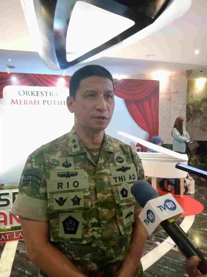 
					Mayor Jenderal Rionardo, Staf Ahli Menteri Pertahanan Bidang Kemenhan RI: Semangat Kebangsaan adalah Fondasi Utama Pertahanan Negara.