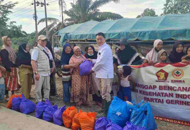 
					Badan Kesira Partai Gerindra Sumut Sigap Bergerak Bantu Korban Bencana Sumatera
