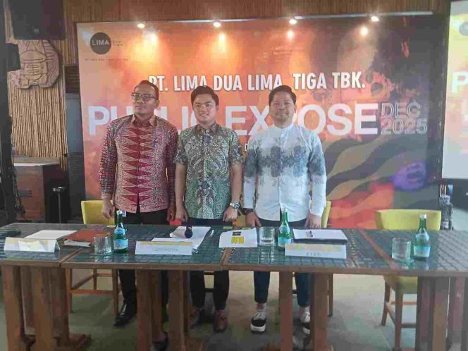 
					PT. Dua Lima Dua Tiga Menggelar Public Expose Dengan Meraih Pendapatan 41 Miliar Dan Laba Sebesar 24 Miliar