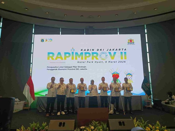 
					Kamar Dagang dan Industri (KADIN) DKI Jakarta Gelar Rapat Pimpinan Provinsi (RAPIMPROV) II Tahun 2026