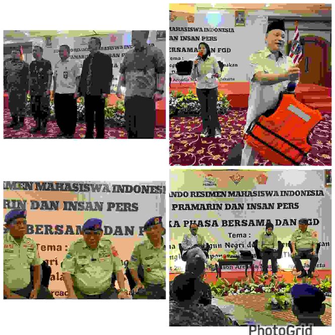 
					Komenwa Indonesia dan Pramarin Gelar Buka Puasa Bersama Insan Pers 