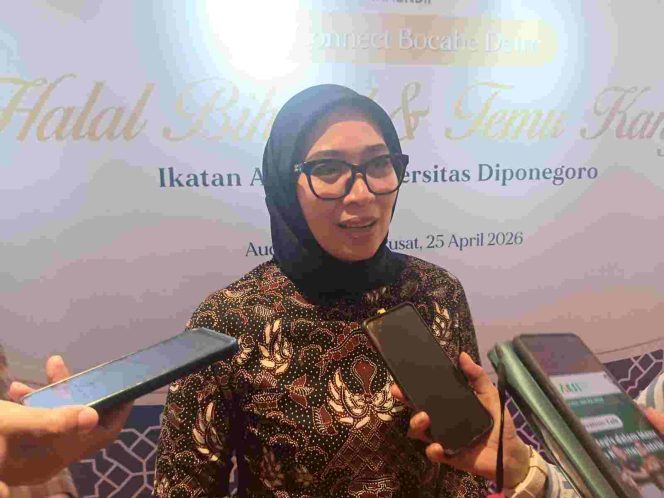 
					Sukses Gelar Halalbihalal & Temu Kangen IKA UNDIP 2026, Ketua Panitia, Arsyadany Ghana Akmalaputri: IKA UNDIP akan Satukan Kembali Potensi Semua Alumni untuk Kolaborasi Bisnis