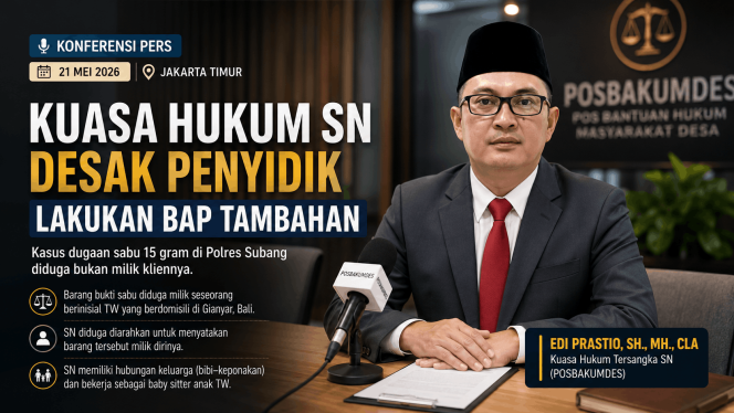 
					Kasus SN Kuasa Hukum Ungkap Dugaan Keterangan Diarahkan