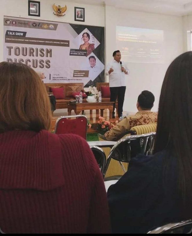 
					Mahasiswa Diajak Jadi Motor Penggerak Pariwisata Berkelanjutan dan Penguatan Ekonomi Desa