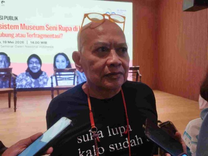 
					Teguh Ostenrik: Perlu  Sistem yang Sehat, Kebijakan yang Mendukung, serta Keberanian untuk Membangun Infrastruktur Seni Museum secara Mandiri.