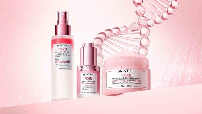 
					Lengkapi Rangkaian PDRN, SKINTIFIC Luncurkan PDRN Radiance Bright Serum Spray dan PDRN Bright & Smooth Serum