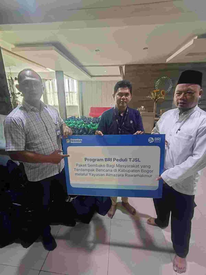 
					BRI KC Cibubur Hadir untuk Korban Bencana, 1000 Paket Sembako Disalurkan di Bogor