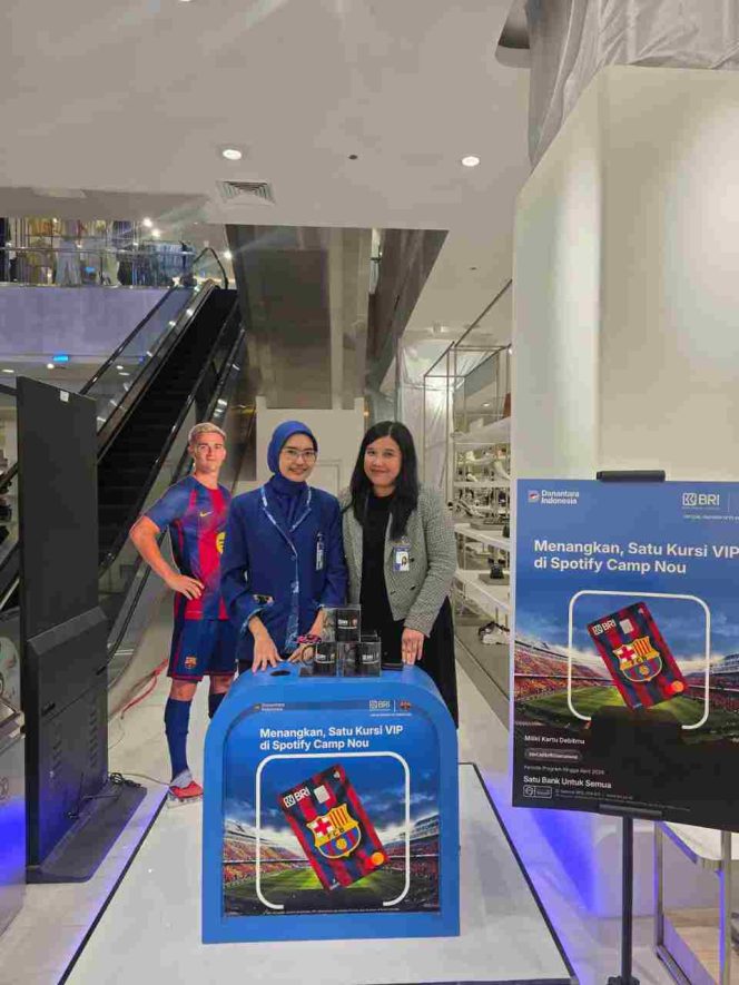 
					Program Akselerasi Akuisisi Produk BRI x FC Barcelona di Sogo Mall Kota Kasablanka