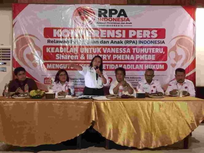 
					RPA INDONESIA MINTA KOMISI III DPR DAN PROPAM KAWAL KASUS VANESSA TUHUTERU, TEGASKAN HAK PENDIDIKAN SHAREN DAN KEJELASAN FINANSIAL RP500 JUTA