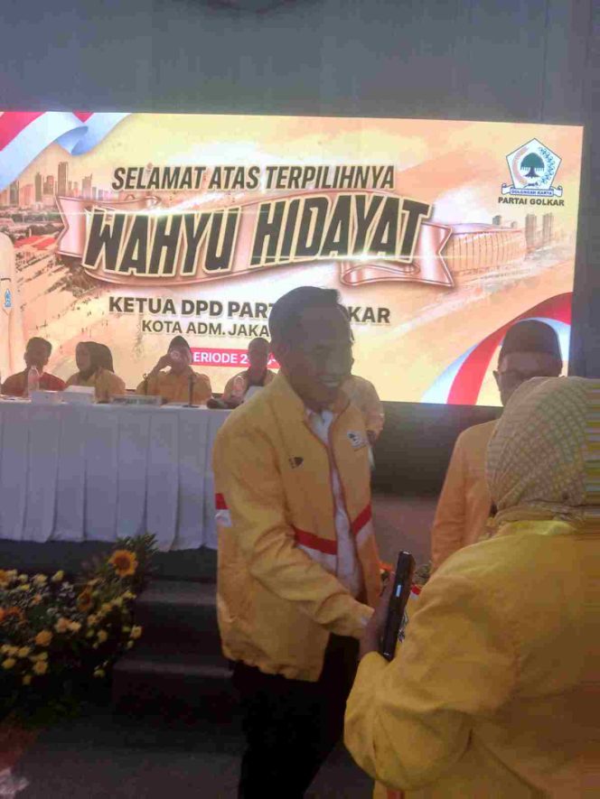 
					Wahyu Hidayat Bicara Target Golkar Jakut: Pertahankan Dapil 2, Rebut Kursi Dapil 3 ​Usai Musda,