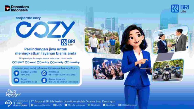 
					Tingkatkan Penetrasi Asuransi, BRI Life Resmi Rilis Produk Corporate Eazy (COZY)